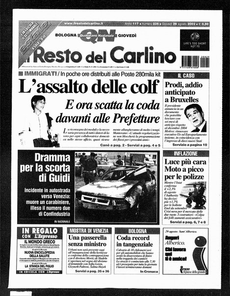 Il Resto del Carlino : giornale dell'Emilia